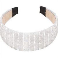 Korean Fashion Wide-brimmed Hand-woven Crystal Hair Band High-end Luxury Fashion Hairpin Boutique Pressure Headband Female Hair Accessories Wholesale Nihaojewelry sku image 6