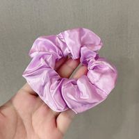 Fabric Rubber Band Solid Color Hair Scrunchies Wholesale Nihaojewelry sku image 12
