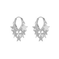 Simple Style Star Patchwork Plating Alloy No Inlaid Earrings sku image 6