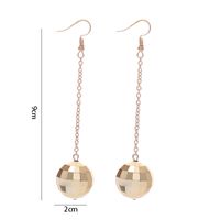 Simple Small Ball Ear Hook Spherical Pendant Drop Earring Wholesale sku image 3