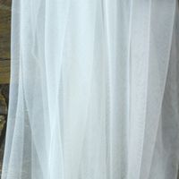 Fashion Simple Bride Veil Beaded Wedding Pearl Veil sku image 8