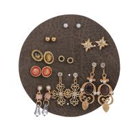 Wholesale Jewelry 1 Set Geometric Alloy Earrings Ear Studs sku image 2