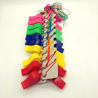 Sporting Goods Color Fans Whistle Whistle Children's Small Toys Cheer Up Sports Games Referee Plastic Whistle sku image 2
