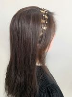 Fashion Diamond Double Joint Pansy Headband New Hair Accessories Female main image 4