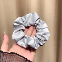 Fashion New Solid Color Simple Hair Ring Hair Accessories sku image 1
