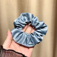 Fashion New Solid Color Simple Hair Ring Hair Accessories sku image 2