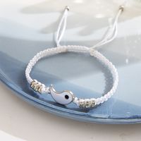 Creative Devil's Eye Beads Tai Chi Woven Bracelet 2-piece Set sku image 2