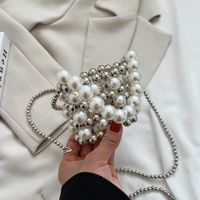 New Fashion Packs Pearl Chain Decorations Handmade Mini Bag main image 2