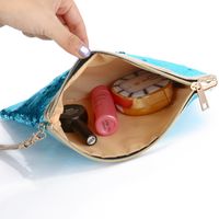 Fashion New Envelope Clutch Mermaid Sequin Cosmetic Bag Wholesale main image 4