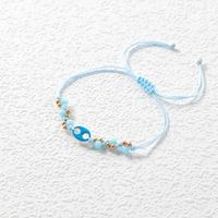 Mode Kreative Tropft Öl Woven Perlen Multi-farbe Armband sku image 6