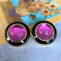 Nihaojewelry Jewelry Wholesale Electroplating Colored Gemstone Diamond Ear Clip sku image 3