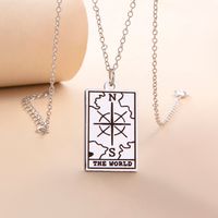 Stainless Steel Tarot Necklace main image 2