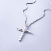 Simple Style Cross Alloy Necklace main image 2