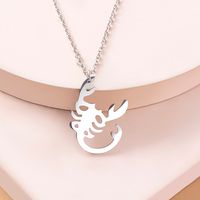 Scorpion Stainless Steel Necklace sku image 1