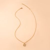 Simple Style Four Leaf Clover Heart Shape Alloy Valentine'S Day Women's Pendant Necklace main image 3