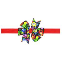 New Children's Print Cartoon Bowknot Haarband Baby Kopfschmuck Spot sku image 7