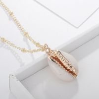 Romantic Shell Shell Plating No Inlaid Thanksgiving Women's Necklace main image 2