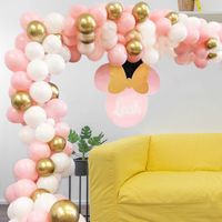 96pc Macaron Pink Gold Balloon Set Wedding Birthday Party Decorations Arrangement main image 4