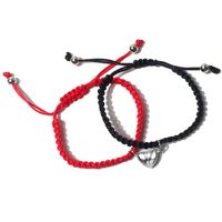 Bohemian Heart Alloy Knitting Plating Valentine's Day Couple Bracelets main image 3