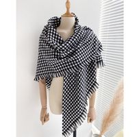 New Color Matching British Style Warmth Fashion Triangle Scarf sku image 3