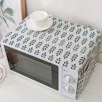 Fashion Green Wheat Fabric Microwave Oven Cover Cloth 30 * 90cm main image 2