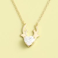 Light Luxury Niche Deer S925 Silver Necklace main image 2