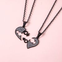 304 Stainless Steel Simple Style Heart main image 6