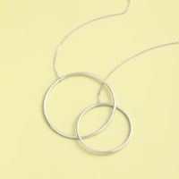 Simple Classic Ring S925 Silver Necklace main image 1