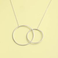 Collier En Argent S925 Avec Bague Classique Simple main image 3