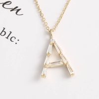 Light Luxury Niche Simple Letter S925 Silver Necklace main image 2