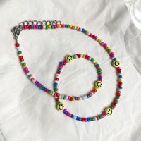 مجوهرات جديدة بوهو قلادة حبة ملونة مصنوعة يدويا أنثى main image 4