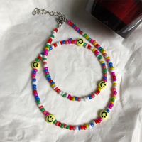 New Jewelry Boho Handmade Colored Bead Necklace Female main image 5