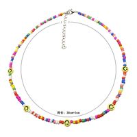 New Jewelry Boho Handmade Colored Bead Necklace Female main image 6