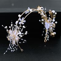 Retro Bridal Headwear Wedding Flower Headband Hair Accessories main image 4