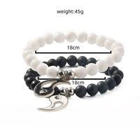 Nueva Joyería De Moda, Cuentas De Elemento Blanco Y Negro, Pulsera Colgante De Chismes De Tai Chi main image 12