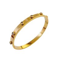 New Titanium Bracelet Creative 18k Gold Plated Women's Jewelry Wholesale main image 1