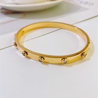 New Titanium Bracelet Creative 18k Gold Plated Women's Jewelry Wholesale main image 3