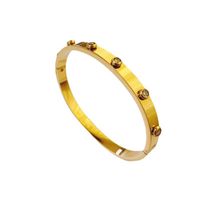 New Titanium Bracelet Creative 18k Gold Plated Women's Jewelry Wholesale main image 6