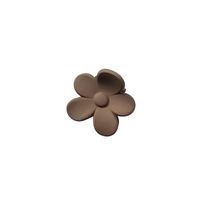 Flower Solid Color Children's Plastic Hair Clip Hair Accessory main image 6