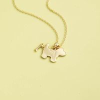 Simple Classic Puppy S925 Silver Necklace main image 3