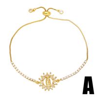 عذراء بسيطة مجوهرات الأزياء سوار النحاس الإناث main image 3