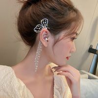 Summer Long Alloy Ear Clips Butterfly Wholesale main image 5