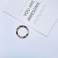 Retro Acrylic Acetate Simple Fashion Transparent Color Ring sku image 11