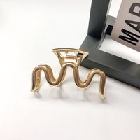 New Alloy Butterfly Grab Clip Metal Hair Clip Large sku image 2