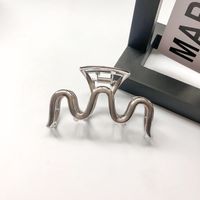 New Alloy Butterfly Grab Clip Metallhaarspange Groß sku image 3