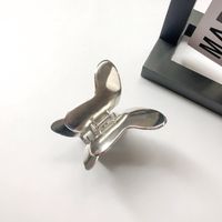 New Alloy Butterfly Grab Clip Metallhaarspange Groß sku image 6