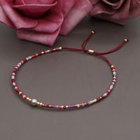 1 Piece Simple Style Round Beaded Pearl Women's Bracelets main image 4