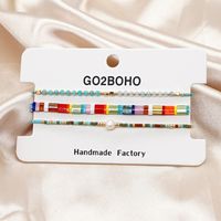 Boho Glass Beads Multilayer Bracelet sku image 4