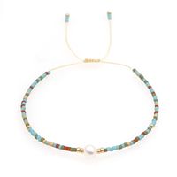 Boho Glass Beads Multilayer Bracelet sku image 1