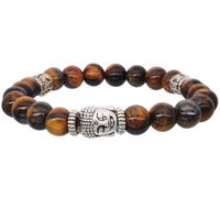 Pierre Plage Cristal Indien Agate Couples Multi-combinaison Bracelet Perlé sku image 1